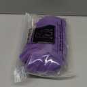 Mihachi Dog Fleece Vest Sweater Zip Up Warm Pullover Step-in Dog Jacket with Dual D-Ring Leash, Winter Cold Weather Reflective Coat Clothes Hoodie for Small Medium Dogs Puppy Cat Boy Girl, Purple M (Medium(Chest: 17", Neck: 14", Back: 12"))