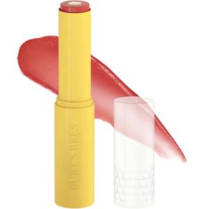 Burts Bees Tinted Boosted Balm, Rose Knows, Hydrating Tinted Lip Balm with Vitamin C, E, and F Core, 24 Hour Lip Moisturizer with Responsibly Sourced Beeswax, 100% Natural Origin, 1 Count, 0.16oz