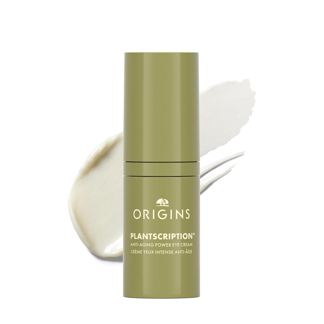 Origins Plantscription Power Anti-Aging Eye Cream | Visibly Reduces Fine Lines & Crows Feet | With Peptides, 0.5 Fl Oz