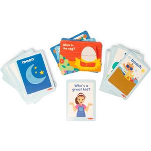 Melissa & Doug Ms. Rachel First Words Textured Sensory Flashcards Preschool Learning Toy for Boys, Girls - FSC Certified