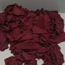 50 Pcs Spandex Stretch Chair Sashes Plain Bow Sash Elastic Chair Bands Without Buckle Chairs Decorations for Wedding Party Banquet Birthday Events Decoration(Burgundy)