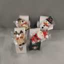 Handmade Christmas Emotional Support Crochet Gifts, Positive Crochet Stuffed Animals Set Emotional Support Nuggets Burr Basket Stuffer for Son Daughter Grandkid Grandma Coworker Gift Xmas Decoration