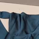 Halfisland Satin High Neck Backless Sleeveless Midi Dresses for Women Elegant Mock Neck High Waist Cross Back Cocktail Dress, size medium
