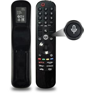 AKB76043102 MR23GA Magic Remote Compatible with LG OLED NanoCell 4K 8K UHD QNED Smart TVs 2019-2023, Replace MR23GA MR22GA MR21GA with Voice and Pointer