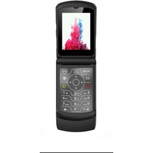 V3 4G LTE Flip Phone, Android 11 Go, Dual Screens (2.4” + 1.2”), 2GB RAM 16GB Storage, USB-C, Removable Battery, Wi-Fi Bluetooth GPS, Simple Easy-Use Cell Phone for Seniors, Kids Travelers