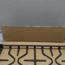 Upgraded WB31X27151 WB31X24736 Grate Replacement for GE Stove Parts 19.6 x 10 Cast Iron Range Burner Grate GE Surface Burner Side Grate General Electric Gas Cooktop Parts Cooking Grate 1 Pack