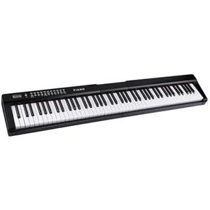 Electronic Piano Instrument 88 Key Electric Piano For Beginner (Black)