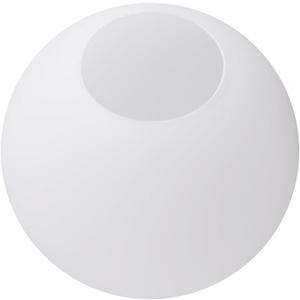 Frosted Opal White Glass Lampshade Fixture Replacement Globes，Diameter 8", Diameter: 8 IN, Fitter: 2.6 IN