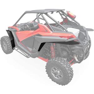 KEMIMOTO PRO XP Fender Flares, Compatible with Polaris RZR PRO XP/PRO R/Turbo R 2020-2024, UTV Accessories Front and Rear Mud Flaps Kit Mud Guard