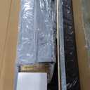 OLALITA Full Size Upholstered Platform Bed, Full Frame with Fabric Headboard, Sturdy Frame Wooden Slats, No Spring Mattress Required, Noiseless, Easy to Assemble, Light Gray