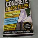 2 x Concrete Crack Filler, High Elasticity Cement Crack Filler, Self Leveling Concrete Slab Repair Sealant for Driveway, Walkway, Patio, Waterproof Caulking Glue for Joint, Outdoor - 17.6 Floz