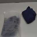 Household 100% Jersey Cotton Pillowcase 20x36 - Light Weight, Comfortable, Super Soft Pillow Case with Envelope Closure Set of 2 (Navy Blue, King Size Pillowcase)