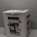 Chefman CafMaster Pro Espresso Machine, Brew Single or Double Shots, Coffee Maker with Built-In Milk Frother for Cappuccino & Latte, XL 1.8 Liter Removable Water Reservoir - Stainless Steel