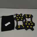 Ice Snow Cleats for Shoes and Boots,Walk Traction Cleats Crampons Anti Slip 11 Studs Ice Snow Grippers Over Shoe for Men Women Walking on Snow Ice (Large(8.5-10 men/10-11.5 women))