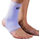 SPOTBRACE Ankle Brace Compression Sleeve(2 PACK),Breathable Ankle Support For Men Women, Foot Compression Sock for Swelling, Plantar Fasciitis, Sprain, M