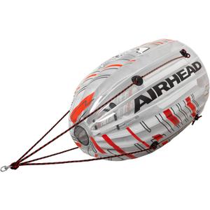 Airhead Gyro, 1 Rider Spinning Towable Tube for Boating with Tumbling Action, 1 Person
