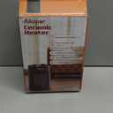 Space Heater, 1500W Electric Heaters Indoor Portable with Thermostat, PTC Fast Heating Ceramic Room Small Heater with Heating and Fan Modes for Bedroom, Office and Indoor Use (10IN)