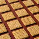 Triscuit Roasted Garlic Whole Grain Wheat Crackers, Lunch Snacks, Bulk Snack Crackers, Family Size, 6 - 12.5 oz Boxes