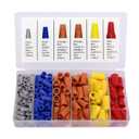 180 PCS Wire Connectors, Insulating Insert Twist Electrical Wire Connectors with Spring, Portable Wire Caps for Quick Connection, Colorful Wire Caps Electrical