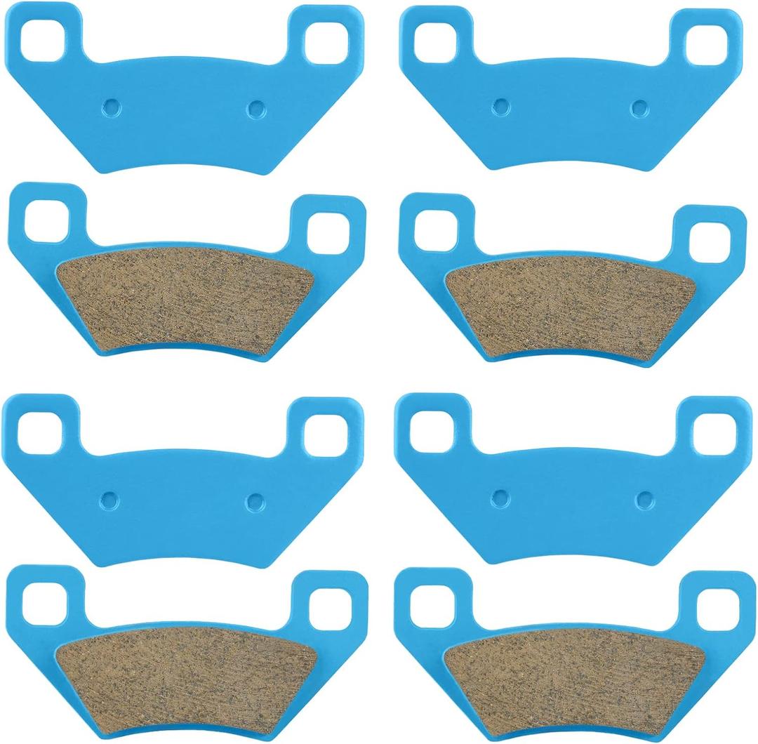 Youxmoto Ceramic Brake Pads Fit for ARCTIC CAT 250 300 350 4x4 366 Auto 400 Core 425i 450i / HDX 500/550 TRV/Wildcat 1000 LTD, Front and Rear Brake Pads Fit for KYMCO Maxxer 375/ MXU375 MXU450i