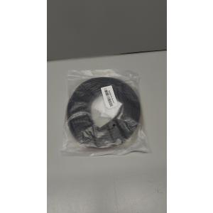 HARFINGTON Peel and Stick Molding Trim 10ft x 0.4" Flexible Wall Trim Self Adhesive PVC Wall Corner Gap Sealing Trim for Wall Ceiling Floor Cabinet Tile Edge Mirror Frame, Black