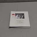 Malden International Designs I Do With Photo Opening Cover & Memo Space Photo Album, 1-Up, 100-4x6, White