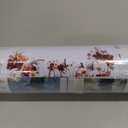 Watercolor Decorative Window Film Floral, Reusable No Adhesive Fall Window Film Cling Privacy for Glass Window Door, Warm Pumpkins 16.93"X39.37"