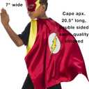 Rubies DC Comics Superheroes: Superhero Cape and Accessory Set for Kids, Boy's One Size