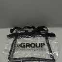 Clear Beach Tote Bag Medium Sandproof Storage Bag with Handles for Beach Sports Vacation
Color: clear 9pcs