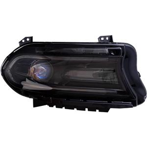 Brock Aftermarket Replacement Passenger Side HID Combination Headlight Assembly Compatible with 2016-2020 Dodge Charger