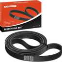 A-Premium Engine Serpentine Drive Belt Compatible with Mitsubishi Outlander 2013, Lancer 2008-2011 2013-2017 & Chevrolet P30 & Dodge Dakota & GMC P3500 & AM General Hummer - 2.0L 2.4L 5.2L 6.5L