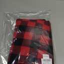 Men's Plaid Cotton Loungewear Pyjama Pants Flannel/Nightwaer PJ Bottoms with Pockets and Button Fly，Size Small