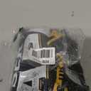 Graphic T-Shirt – Black, White & Gold/Yellow Printed Graphic Tee,2XL