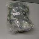 2 Pack Pre Lit Snow Flocked Christmas Garland 6 ft Artificial Christmas Garland with Warm White 30 LED Light and Timer Frosted Faux Pine Winter Garland for Home Indoor Outdoor Mantel Seasonal Decor