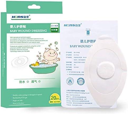 Topwon Baby Navel Sticker Waterproof Swimming and Bathing Umbilical Cord Patch 20 Pieces