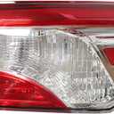 WFLNHB Right Side Tail Light Assembly Replacement for Toyota Camry 2018 2019 2020 Passenger Side Rear Tail Light Lamp 8155006720 TO2805134