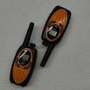 Two Way Radios for Adults, Topsung M880 FRS Walkie Talkie Long Range with VOX Belt Clip/ Hands Free Walki Talki with Noise Cancelling for Women Kids Camping Hiking Cruise Ship (Orange 2 in 1)