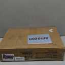 Furologee 4 Tier Bookshelf with Drawer, Tall Bookcase with Shelves, Narrow Bookshelves Storage Organizer, Wood and Metal Display Standing Shelf Unit for Bedroom, Living Room, Rustic Brown