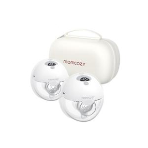 Momcozy Breast Pump, Double-Sealed Flange for Comfort - 24mm, 2 Pack Ash Gray