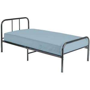 Cot Fitted Sheet 30 x 75, 100% Egyptian Cotton, 1 PC Cot Size Bottom Sheet Only, Perfect for Narrow Twin, Camp Bunk, Army Cots, Trifold Mattress, Camping Cot, Guest Bed Replacement(Baby Blue)