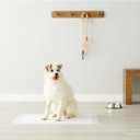 Amazon Basics X-Large Heavy Duty Absorbent Puppy Potty Pads, Leak-Proof, Quick-Dry, Super Absorbent Gel Technology for Dog Training, 28 x 34 Inches, Blue & White, Pack of 50