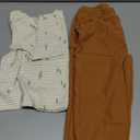 Modern Moments by Gerber Boys' Baby and Toddler Henley Shirt with Corduroy Pant Set (3T, Light Beige Trees)