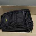 Tool Backpack Bag, Heavy Duty Tool Organizer for Electrician/Contractor/Plumber HVAC, Large Front Flap Fits 15" Laptop, Professional Tool Storage Backpack for Men & Women, Black