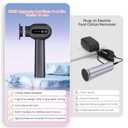 Cordless Electric Foot Callus Remover, 2-in-1 Rechargeable Callus Remover & Nail Polisher, 6 Speeds with 40 Sanding Heads, 1200mAh Long-Lasting Battery, Ergonomic Handle for Home & Travel Use