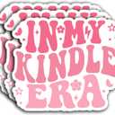 (3Pcs) in My Kindle Era Sticker, Bookish Sticker, Book Club Sticker, Bookish Stickers, Reading Stickers, Bookish Sticker Decals for Books Laptops Phone Water Bottles Tumbler Cup Kindle 3x3 Inch