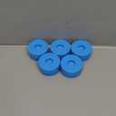 3 and 5 Gallon Water Jug Cap, Silicone Reusable Replacement Cap, Non Spill Bottle Caps for 55mm Bottle Water Dispenser Caps - Pack of 5
