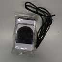 Portable Space Heater, PTC Ceramic Electric Warmer Blower Desktop Heater High Output Fan Warmers for Home Bedroom Office Desk Indoor Use (Black)