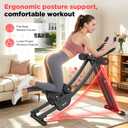 RELIFE REBUILD YOUR LIFE Dual Track Ab Machine, Exercise Equipment | Foldable Abdominal Workout Trainer, Independent Ab Workout Equipment for Home Gym, Core Strength Training Gear 440 LBS