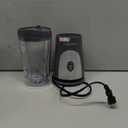 Mueller Smoothie Blender for Smoothies - Personal Blender for Shakes, Frozen Drinks, Baby Food & More, 15oz Travel Cup and Lid, Durable Stainless Steel Blades for Powerful Blending Performance (Light Grey)