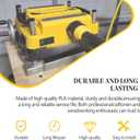 2-1/2" Planer Vacuum Hose Adapter Replacement for DeWalt DW735 DW735X Planer, Fits for Dewalt 13 inch Planer stand Parts (Yellow 2)